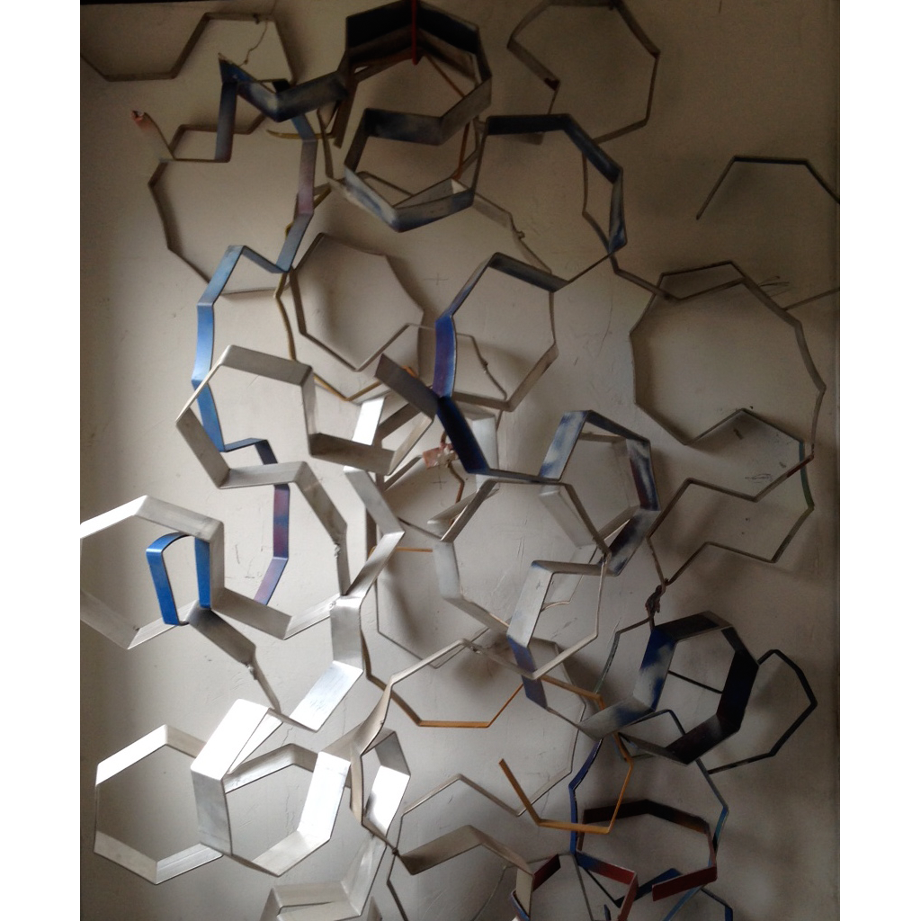 Yellow Cloud - abstract sculpture by Peter Mitten - sculpture by Peter Mitten